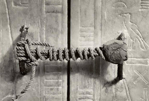 печать на могиле Тутанхамона